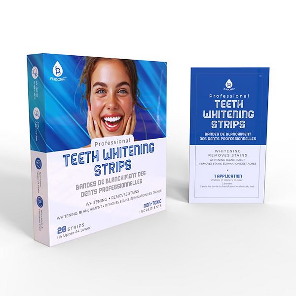 Professional Teeth Whitening Strips Pursonic