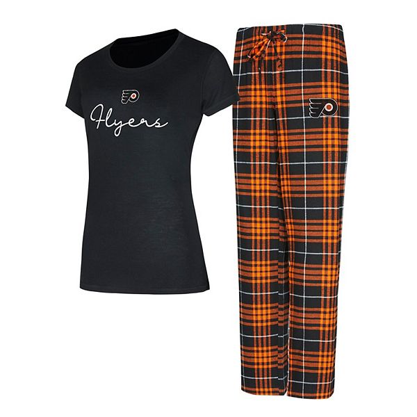 Women's Concepts Sport Philadelphia Flyers Vector T-Shirt & Pants Sleep Set Unbranded