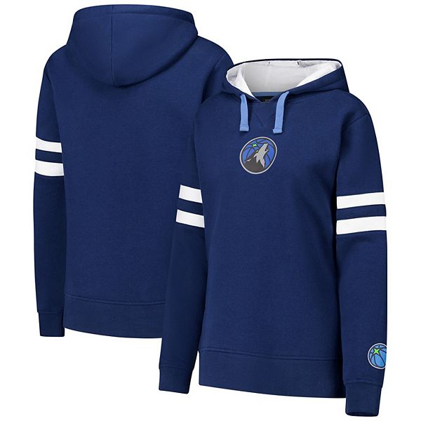 Женская Футболка Stadium Essentials Темно-Синяя Minnesota Timberwolves Road Game Pullover Hoodie Stadium Essentials