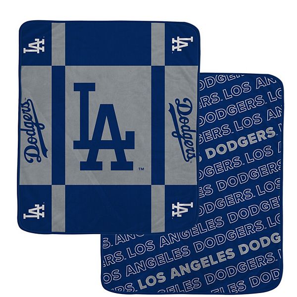 Pegasus  Los Angeles Dodgers 60” x 70” Reverse Block Double-Sided Ultra Cozy Blanket Pegasus