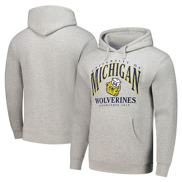 Мужское худи Michigan Wolverines с капюшоном и флисовой подкладкой League Collegiate Wear