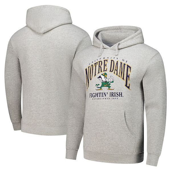 Мужское флисовое худи Notre Dame Fighting Irish с капюшоном League Collegiate Wear