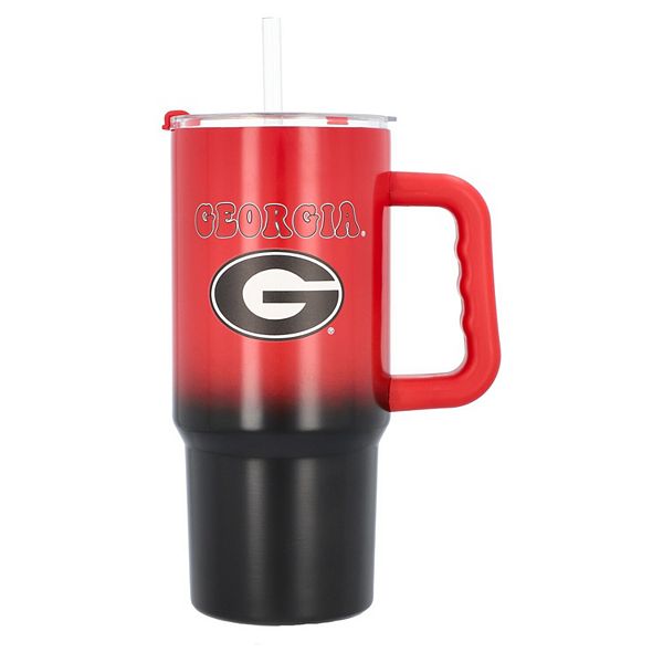 Georgia Bulldogs 24oz. Ombre Stainless Steel Tumbler Logo Brand