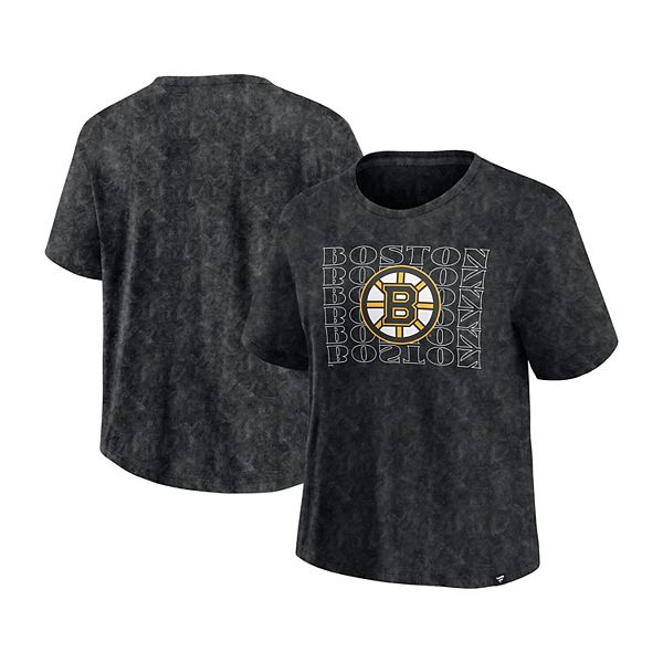 Женская Футболка Fanatics Boston Bruins Faded Wash Fanatics