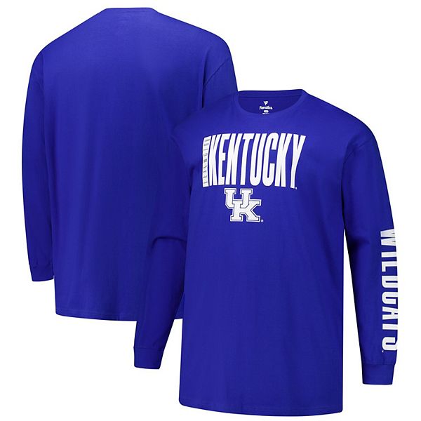 Мужская Футболка Fanatics Vision Long Sleeve Kentucky Wildcats Fanatics