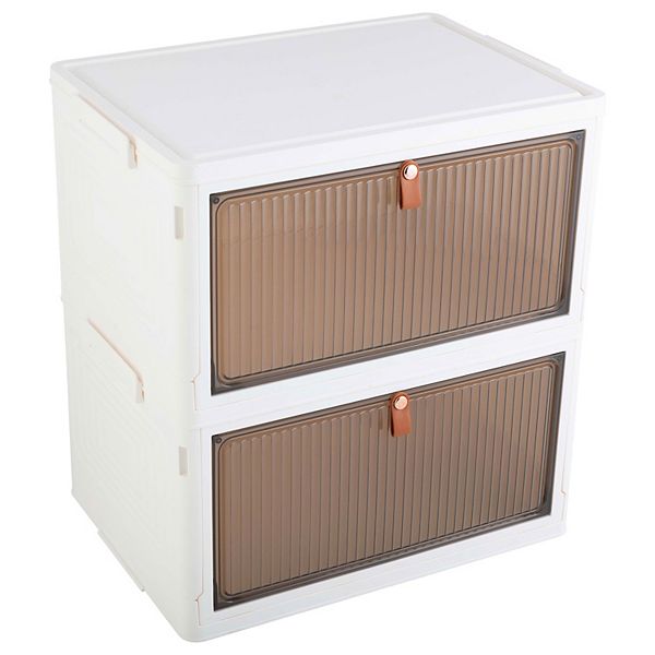 Home Complete 23 Qt. Storage Bins - Set of 2 Home Complete