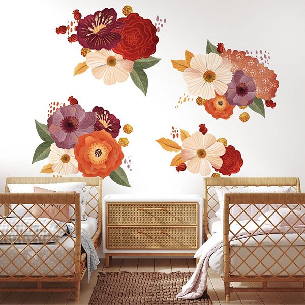 Wonderland Floral Wall Decals Urbanwalls