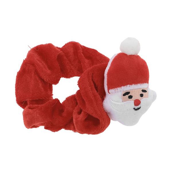 Ободок и повязка для волос Unique Bargains Christmas Hair Scrunchies Claus для Рождества красный белый 1 шт Unique Bargains