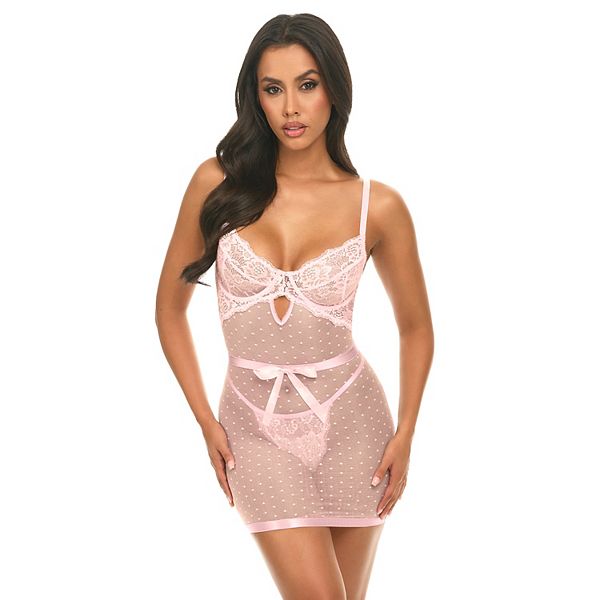 Женское Сексуальное белье Oh La La Cheri Josie Babydoll & Panty Set 70-12025 Oh la la Cheri