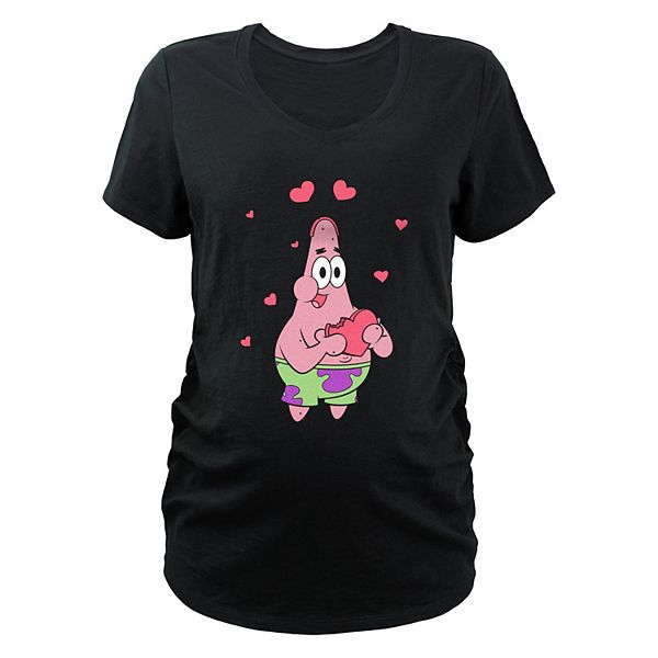 Maternity Nickelodeon SpongeBob SquarePants Patrick Love Star Graphic Tee Nickelodeon