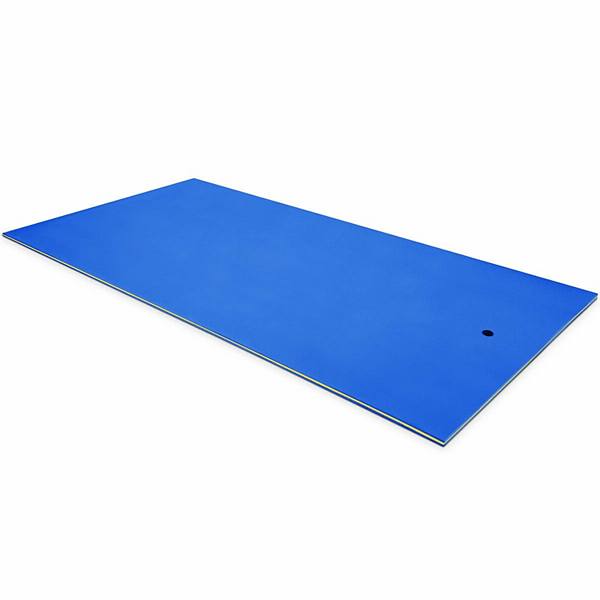 12 X 6 Feet 3 Layer Floating Water Pad-blue GIVIMO