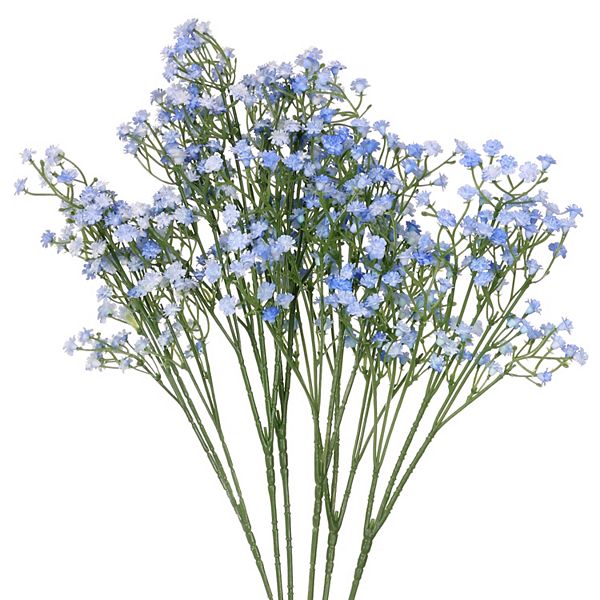 Baby's Breath Artificial Flowers, 6 Pcs Real Touch Flowers Artificial Bulk Bouquets 20.8" REGALWOVEN