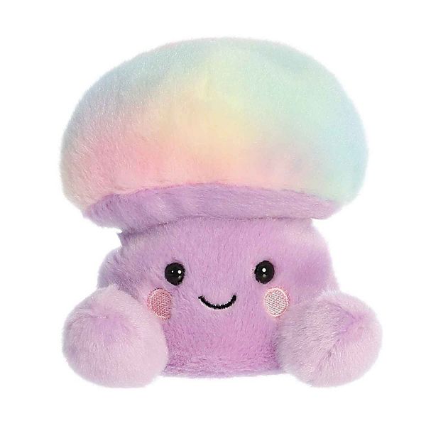 Aurora Mini Purple Palm Pals 5" Lunette Mushroom Adorable Stuffed Animal Palm Pals