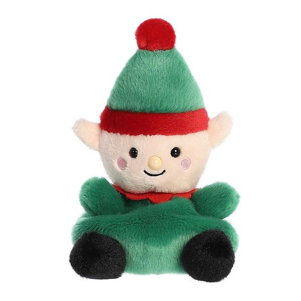 Aurora Mini Multicolor Palm Pals 5" Jolly Elf Festive Stuffed Animal Palm Pals