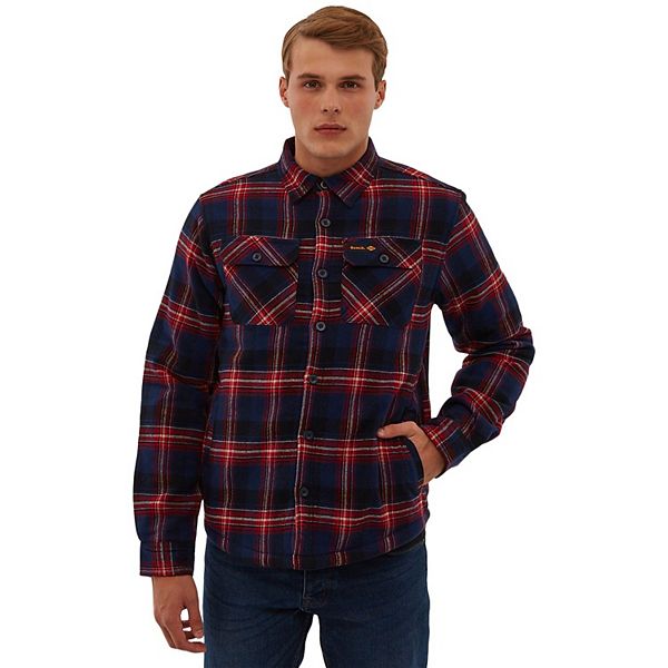 Мужская Футболка Bench Marconi Flannel Check Bench DNA