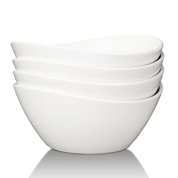 42 Ounce Porcelain Bowls Set of 4 Pack Premium Ceramic Bowls for Soup GARVEE