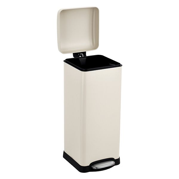 8 Gallon Bathroom Step Trash Can with Removable Inner Bucket GARVEE