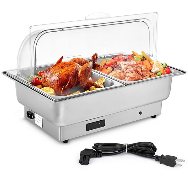 Electric Chafing Dish Buffet Set, 9 QT GARVEE