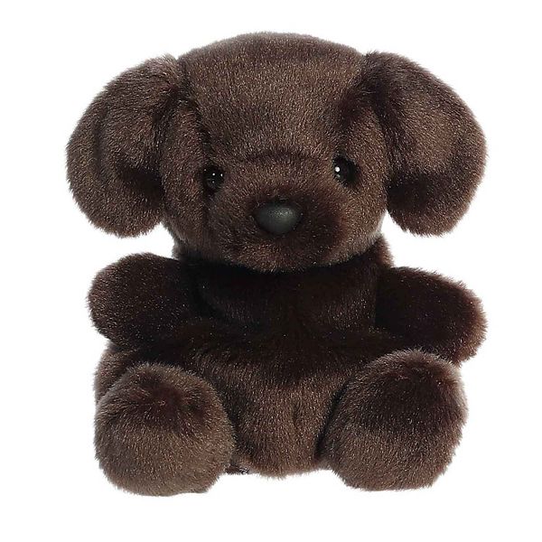 Aurora Mini Brown Palm Pals 5" Sienna Chocolate Lab Adorable Stuffed Animal Palm Pals