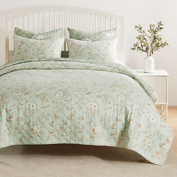 Greenland Home Fashions Olivia Quilt Set Greenland Home Fashions