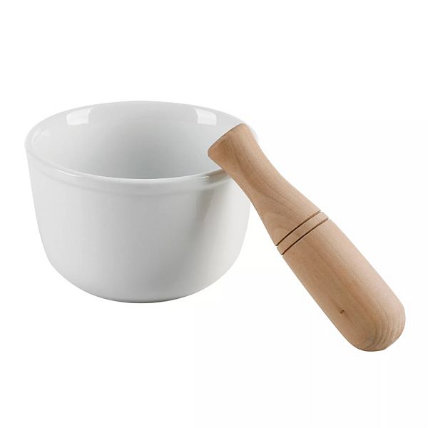 24 Ounce Porcelain Mortar and Pestle Set Gibson Home