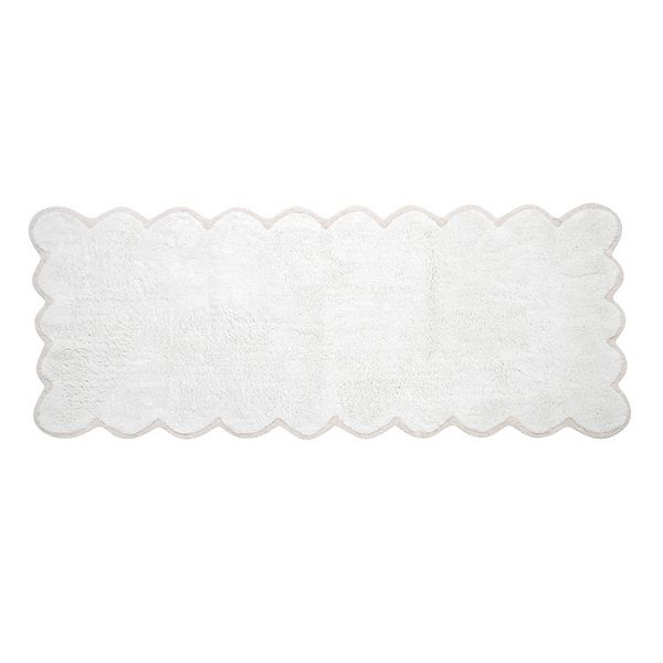 VCNY Home Scallop Cotton Bath Runner VCNY HOME