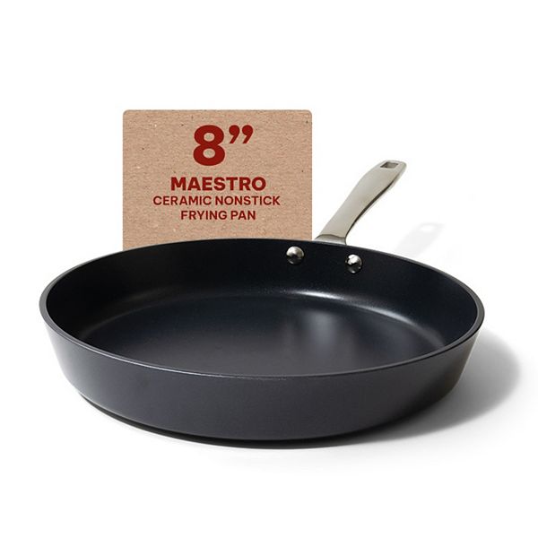 Alva Maestro Ceramic Nonstick Frying Pan Skillet Non Toxic Omelette Pan Kitchen Cookware 8" ALVA