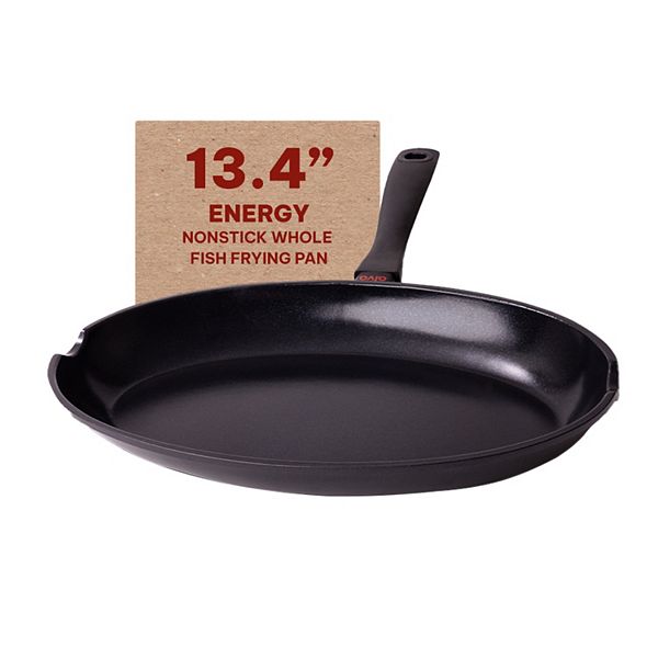 Alva Energy Nonstick Frying Pan Skillet Non Toxic Cast Aluminum Cookware Omelette Pan 13.4" ALVA