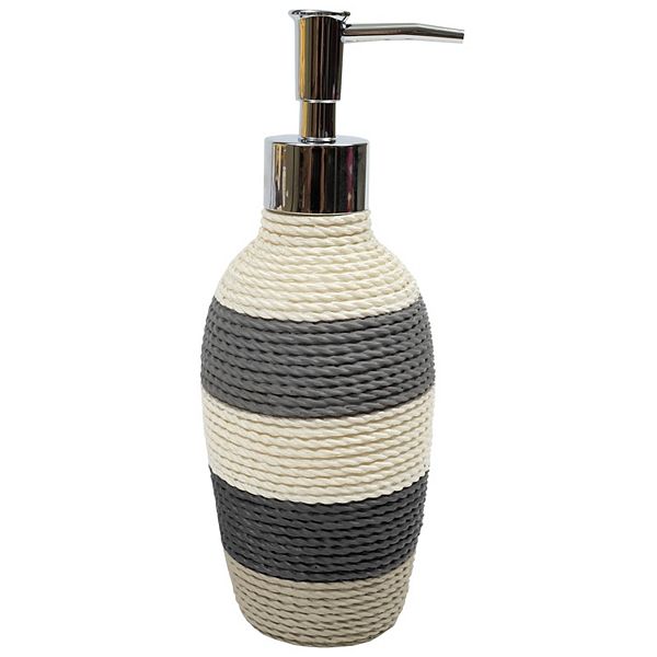 Sweet Home Twist Bath Accessory Collection Bathroom Soap Dispenser Sweet Home Collection