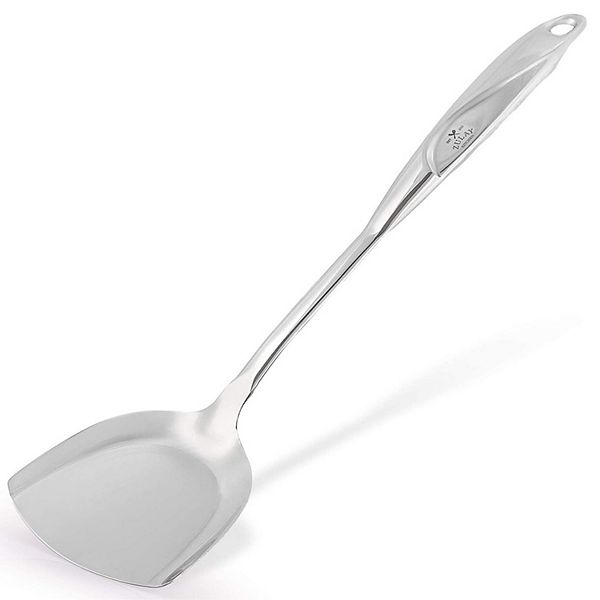 Zulay Kitchen Stainless Steel Wok Spatula With Heat Resistant Handle Zulay