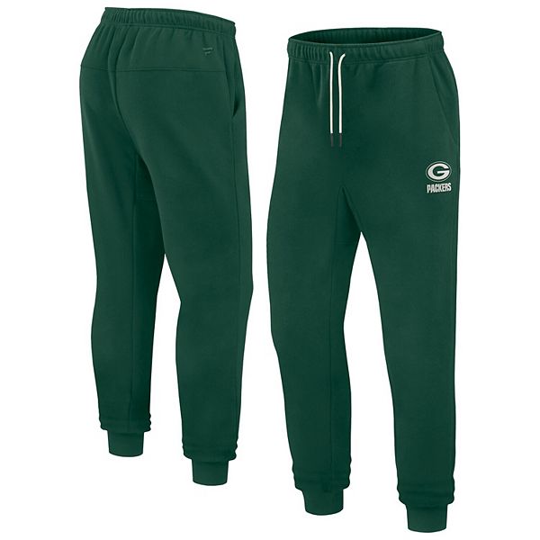 Унисекс Повседневные брюки Fanatics Signature Зеленые Super Soft Fleece Jogger Unbranded