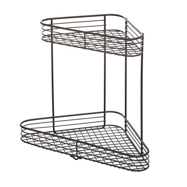 iDesign Vienna 2-Tier Corner Shelf IDesign