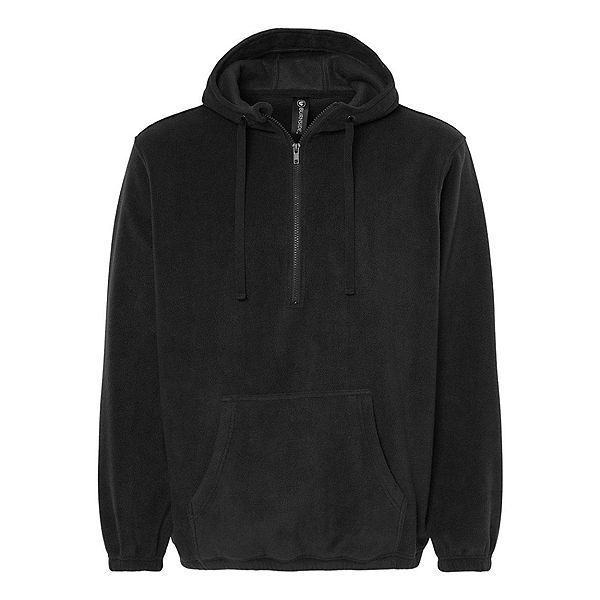 Мужская Футболка Burnside Polar Fleece Quarter-Zip Hooded Pullover Burnside