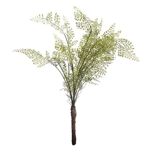 46" Green and Brown Nature Inspired Fern Bush A&B Home