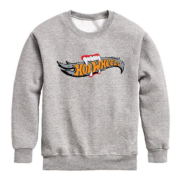 Детские рубашки, футболки, топы Hot Wheels Fang Logo Graphic Fleece Hot Wheels