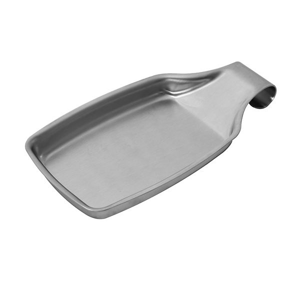 Baker's Secret Stainless Steel Spoon Rest 8.07"x0.79"x4.09" Baker's Secret