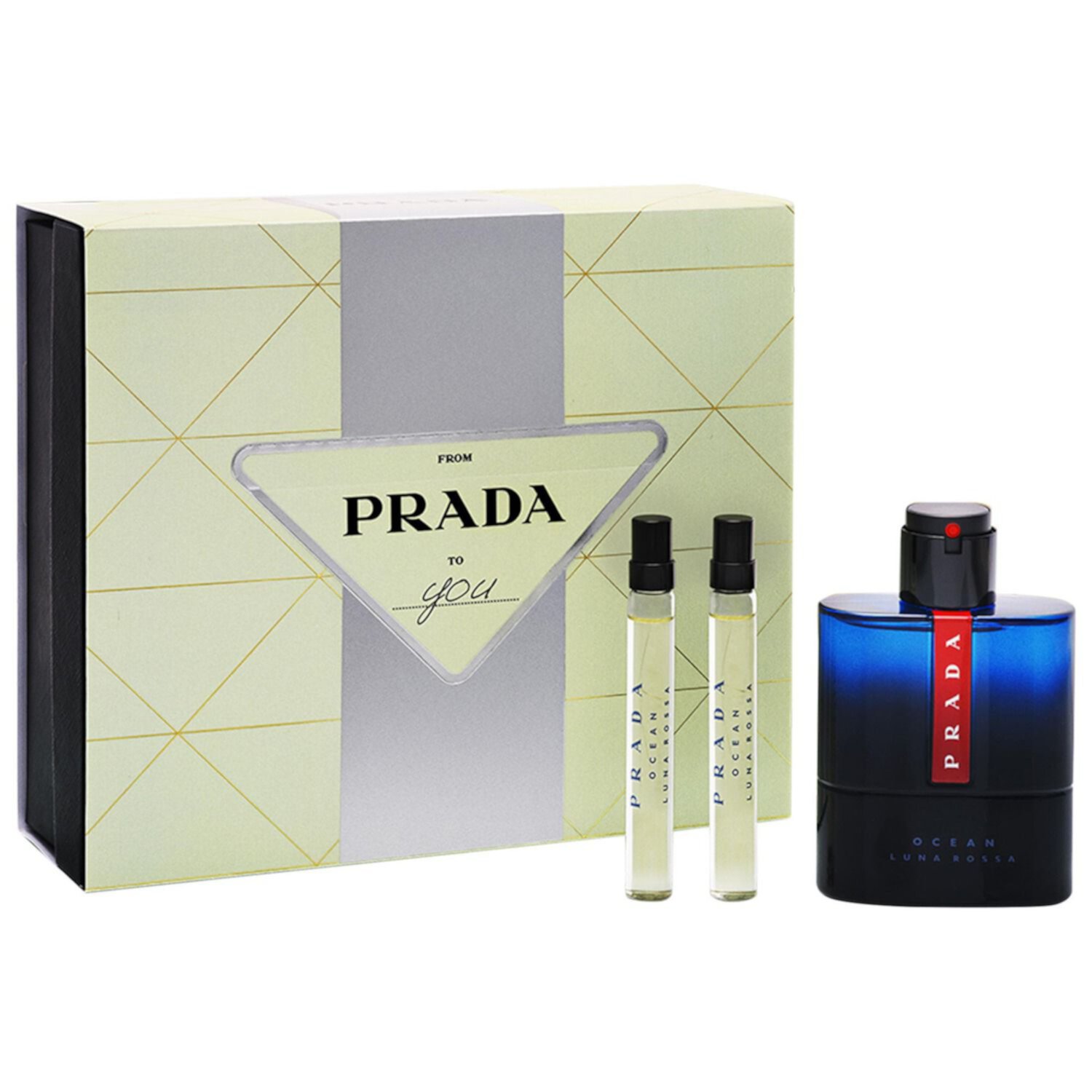 Prada Luna Rossa Ocean Eau de Toilette Cologne Set Prada