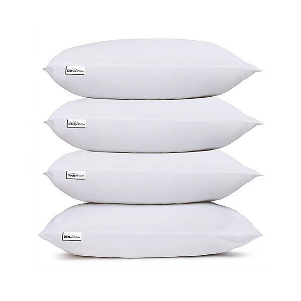 Dr Pillow Luna Pedic Luxe Cloud 4 PACK  Pillow Doctor Pillow