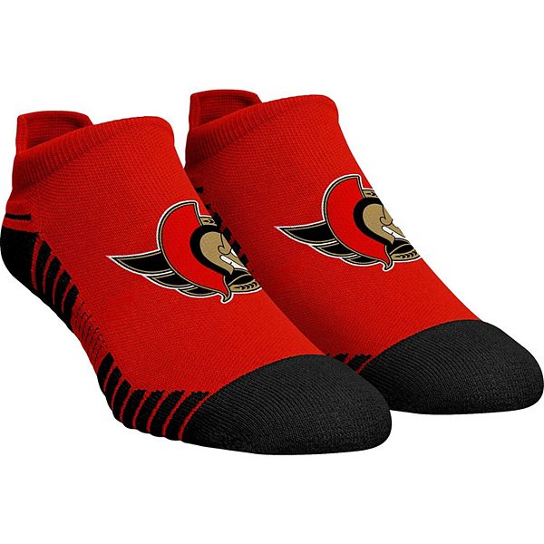 Носки Rock Em Socks Ottawa Senators с поддержкой стопы и шестиугольным узором Rock Em Socks