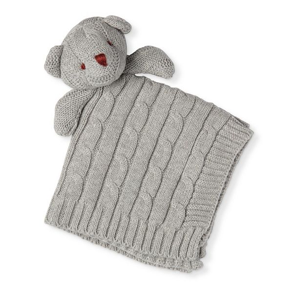 Knit Bear Security Blanket Baby Mode