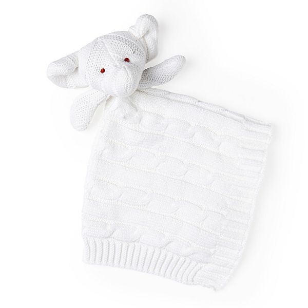 Knit Elephant Security Blanket Baby Mode