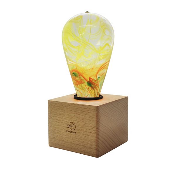 EP LIGHT 6.3" Twilight Wooden Lamp EP Light