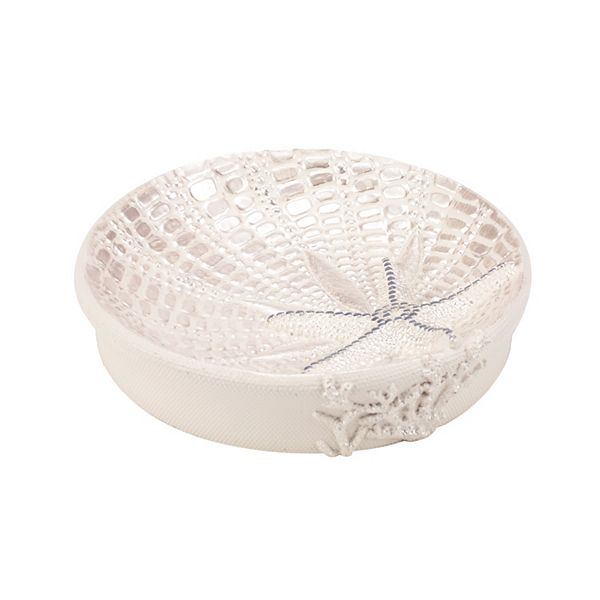 Avanti Sequin Shells Soap Dish Avanti