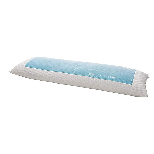 Dr. Pillow Super Sleeper Pro Dream Support Body Pillow With Cooling Gel Doctor Pillow