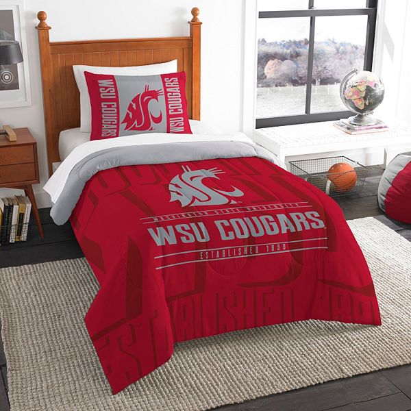 Комплект постельного белья Washington State Cougars, двуспальный, 160x220 см The Northwest