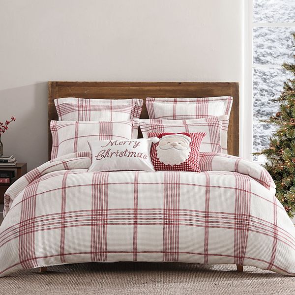 Levtex Home Peppermint Plaid Duvet Cover Set Levtex