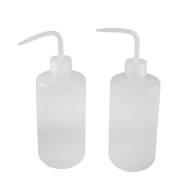 500mL Kitchen Plastic Tube Pour Spout Oil Graduated Squeeze Bottle Clear 2 Pcs Unique Bargains