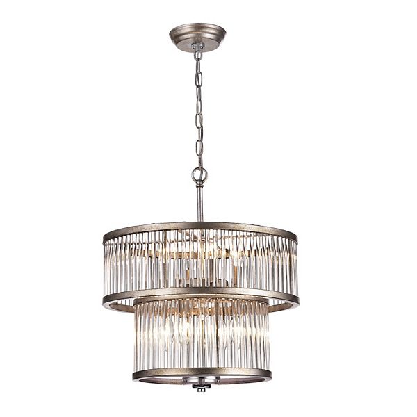 Greenville Signature 8-Light Tiered Chandelier for Dining/Living Room, Office, Bedroom Greenville Signature