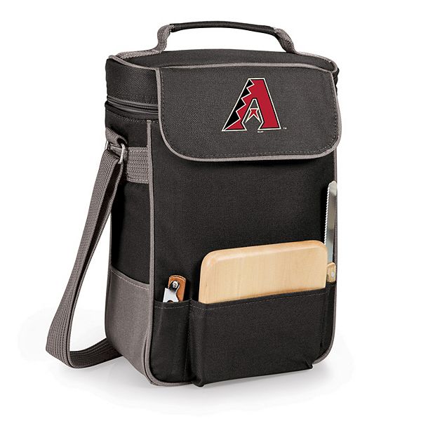 Сумка для вина и сыра Picnic Time Arizona Diamondbacks, изолированная, 10 х 15 см, с ножом и разделочной доской Picnic Time