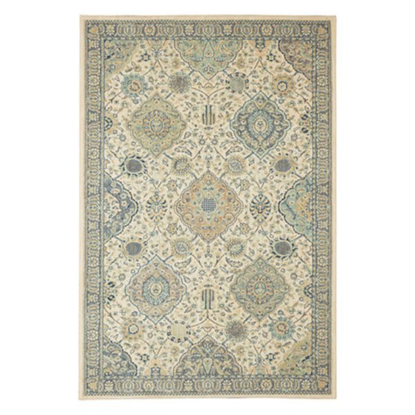 Mohawk® Home Studio Salween EverStrand Framed Floral Rug Mohawk